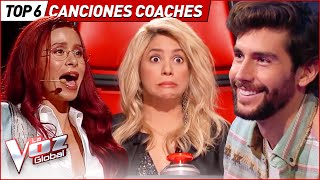 Coaches REACCIONAN a su propia CANCIÓN en La Voz [upl. by Llerrot658]