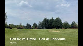 Vlog  2 premiers trou golf de valgrand Bondoufle [upl. by Tuesday522]