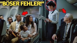 Flugbegleiterin wirft schwarze Familie aus dem Flugzeug doch sie besitzen die Fluggesellschaft [upl. by Doloritas]