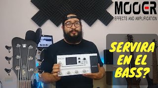 MOOER GE 250 SIRVE EN EL BASS   REVIEW  TEST [upl. by Yam]