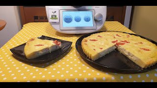 Quiche di polenta con pancetta e fontina per bimby TM6 TM5 TM31 TM21 [upl. by Keil]