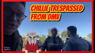 The Dimwitted Frauditor Chillie DeCastro Played FAFO and Got Trespassed [upl. by Eirdua698]