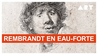 REMBRANDT en eauforte au musée d’Art moderne de Fontevraud  OF ART [upl. by Adali672]