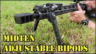 Adjustable Bipods from MidTen [upl. by Frisse]