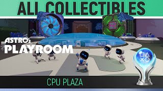 Astros Playroom  All Puzzle Pieces amp Artifacts 🏆 CPU Plaza  All Collectibles [upl. by Ninnette]