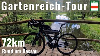 GartenreichTour quotFürst Franz Radwegquot  72km Rund um Dessau [upl. by Leonteen]