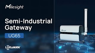 Milesight UG65 LoRaWAN® Gateway [upl. by Drucy985]