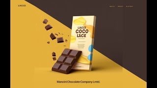 Threejs Live Coding  Chocolate Landing Page using R3F [upl. by Baalbeer]