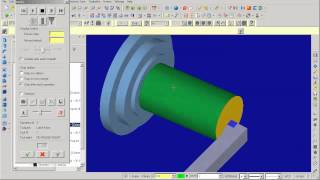 Curso Mastercam Torno Leccion 4 Funcion Face [upl. by Freddi]