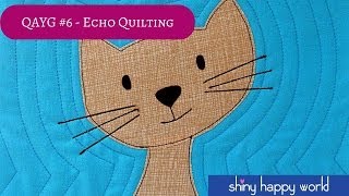 Quilt As You Go 6  Echo Quilting [upl. by Schober]