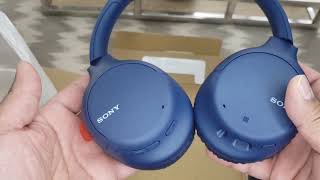 Sony WHCH710N  Unboxing and First Impressions of Bluetooth Headphones [upl. by Nuawed]