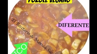 🍅 POZOLE VEGANO DIFERENTE PERO MUY RICO  Tip 🍲 [upl. by Ezaria]