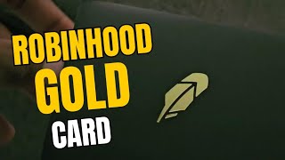 Unboxing The Robinhood Gold Card [upl. by Horacio620]