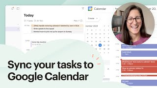 Sync scheduled tasks to Google Calendar and back 📅 [upl. by Lairea465]