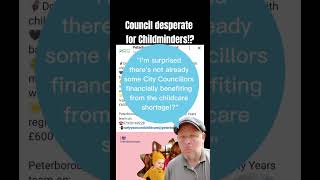 Council desperate for Childminders [upl. by Adliw]