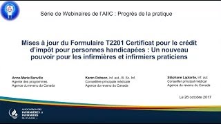 Mises à jour du Formulaire T2201 Certificat pour le crédit d’impôt pour personnes handicapées [upl. by Keeryt915]