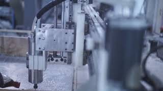 CNC Router Belt Drive Cutting Aluminium [upl. by Aciemaj]