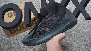 WILL THE HYPE COMEBACK Yeezy QNTM Onyx Review [upl. by Attelrak]