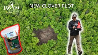 Interior Food Plot Build  Planting CloverChicory  EP 2 [upl. by Roman]