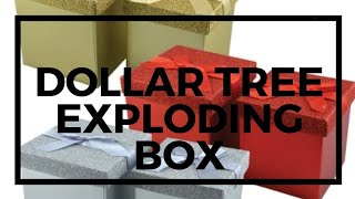 DIY Exploding Box  Valentines Day gift  Jessica Sunshine [upl. by Inatirb699]