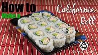 How to Make a California Roll [upl. by Farmer432]