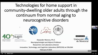 Moreno John Alexander  Technologies for home support in communitydwelling older adults [upl. by Eckardt]