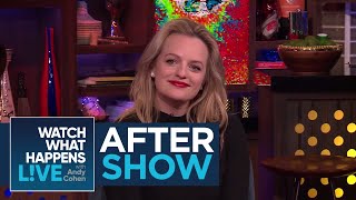 After Show Elisabeth Moss Says How Intimidated She Was Working With Robert Redford In Truth  WWHL [upl. by Baum]