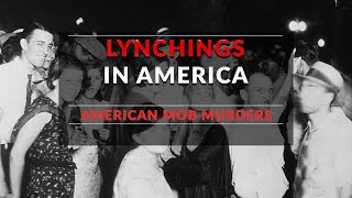 The History of Lynchings in the US [upl. by Korwun]