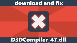 How to fix D3DCompiler47dll is missing error in Windows 7 x64x86 [upl. by Anay]