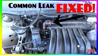 20012003 Ford Taurus PCV Elbow Leak DIY FIX [upl. by Elidad]