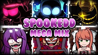 SpookEDD Mega Mix  Eddsworld X DDTO X Indie Cross Crossover  FNF Online VS [upl. by Dunc]