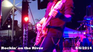 Rockin on the River ROTR 662014  Draw the Line Aerosmith Tribute [upl. by Britney]