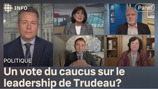 Justin Trudeau fait face à la fronde de son caucus [upl. by Strickland293]