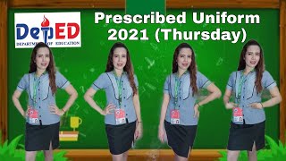 DepEd Prescribed Uniform Thursday [upl. by Revlys]