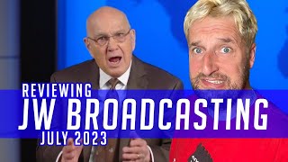 Reviewing JW Broadcasting  July 2023 with William Malenfant [upl. by Natsyrk]