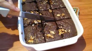 براونيز الشوكولاته معلك مع أسرار نجاحه Brownies aux noix [upl. by Erda766]