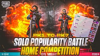 Popularity Battle Journey Pk1 To Pk7  600k Spended 😱 on Pop Battle  How To Win Home Battle [upl. by Vershen]