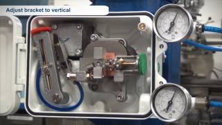 Setup of Spirax Sarco EP500 ElectroPneumatic Positioner [upl. by Esaertal]