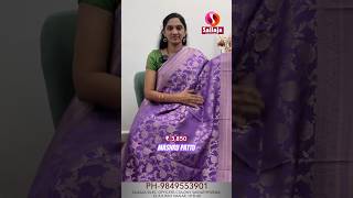 Ph9849553901 sailajasilks mashrusilk sareelove shortvideo saree fancy silk trending [upl. by Femmine657]