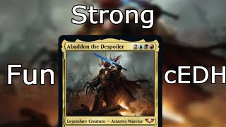 Abaddon the Despoiler Built 3 Ways EDH  cEDH  Deck Tech [upl. by Nanda]