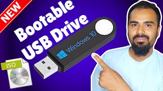 Windows 10 Bootable Pendrive Kaise Banaye Windows 10 ISO Download and Create USB Drive Using Rufus [upl. by Arrik]