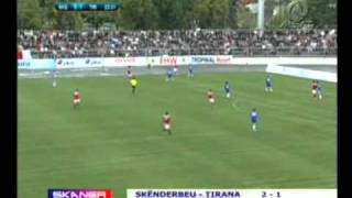 SUPERLIGA SHQIPTARE 2010 2011 Java e 6te Skenderbeu  Tirana 21 [upl. by Bonne780]