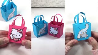 Easy paper Crafts Ideas School Project DIY Sanrio paper craft How to make Kawaii craftsideas [upl. by Tapes857]