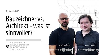 015 Bauzeichner vs Architekt  was ist sinnvoller im Architekturbüro architekten architektur [upl. by Grodin]