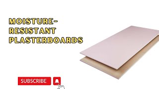 Moisture Resistant Plasterboards trending plastic viralvideo [upl. by Ferriter]