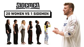 20 WOMEN VS 1 SIDEMEN HARRY EDITION [upl. by Bebe]