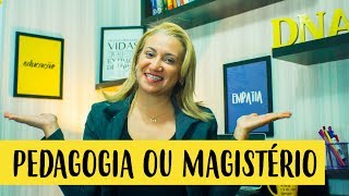 Pedagogia ou Magistério [upl. by Esor]