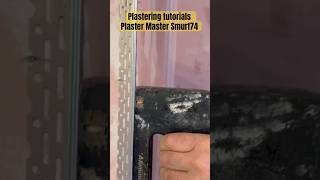 FIXING A PLASTER BEAD diy construction home plastering homerenovation renovation plasterer [upl. by Nortad]