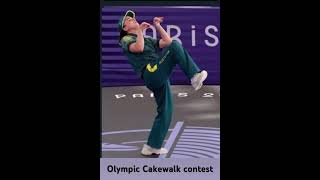 Olympic cakewalk contest paris2024 olympics breakdance fitness ragtime dance cakewalk [upl. by Anauqed591]