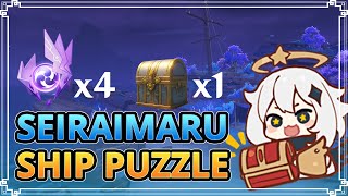 How to Solve Seiraimaru Ship Puzzle  Genshin Impact [upl. by Idnib296]